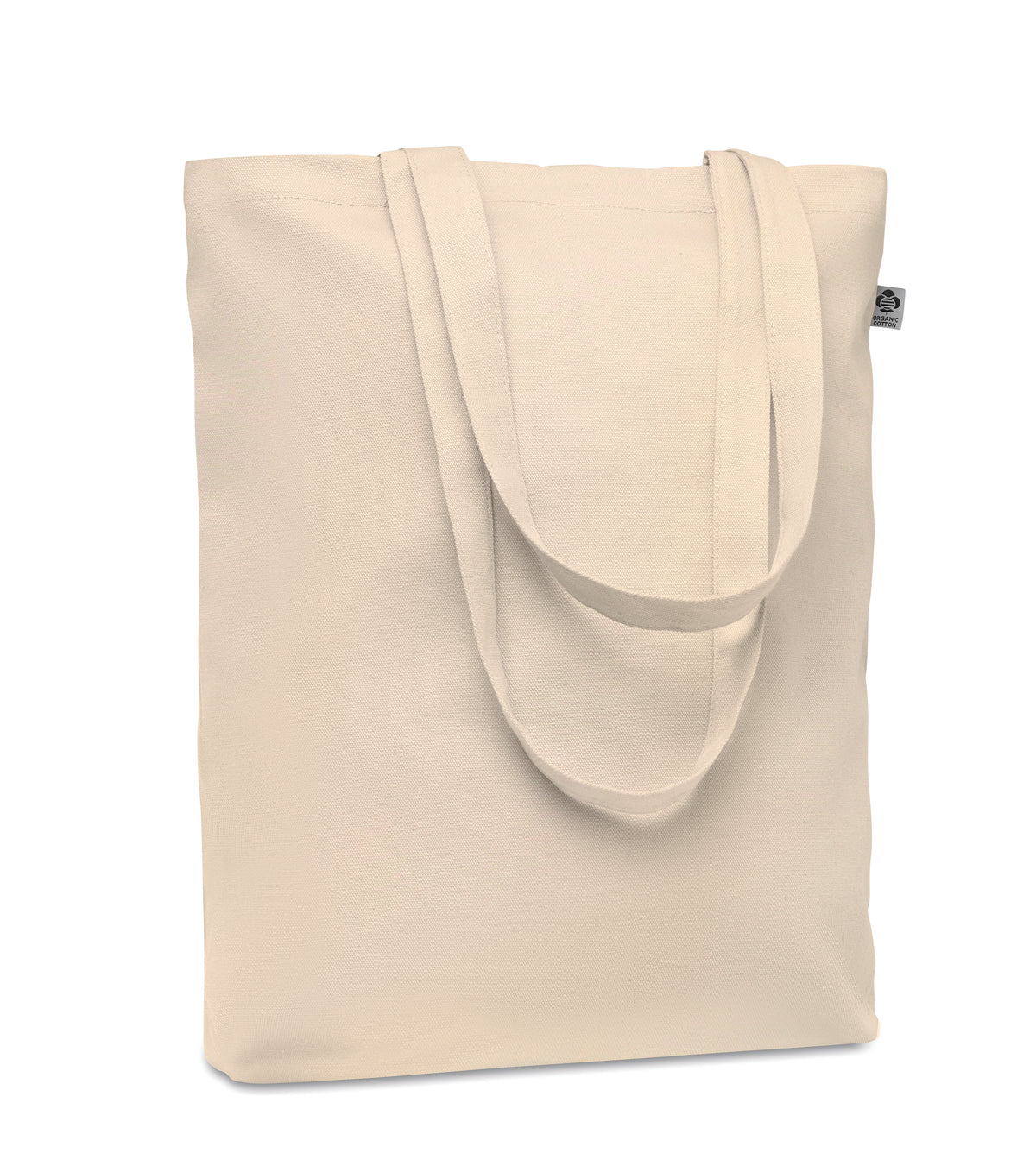 RASSA+ – Canvas shopping bag 270 gr/m² – Beige