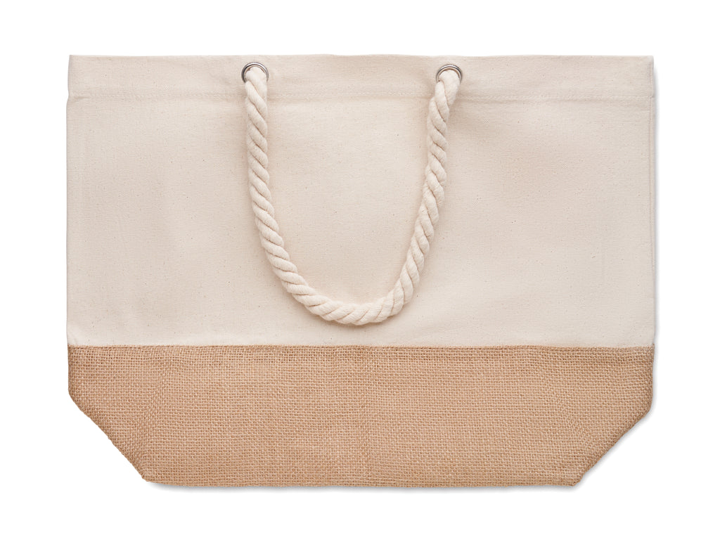 PANTAI – Canvas beach bag 280 gr/m² – item picture side