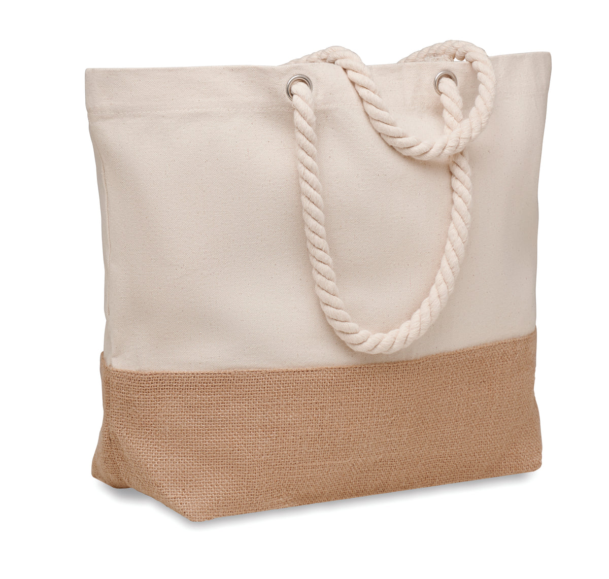 PANTAI – Canvas beach bag 280 gr/m² – Beige