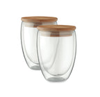 TIRANA SET – Set of 2 glasses 350 ml in box – item picture back