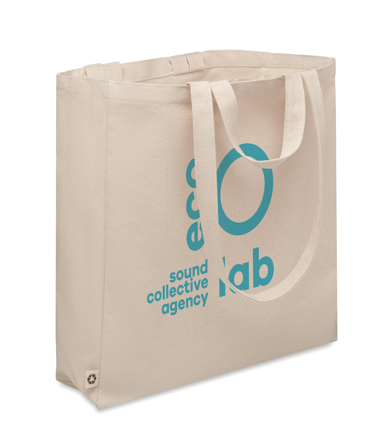 GAVE – Recycled cotton shopping bag – item picture printed
