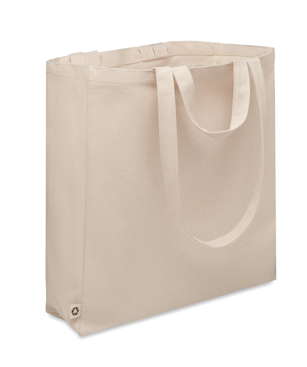GAVE – Recycled cotton shopping bag – Beige