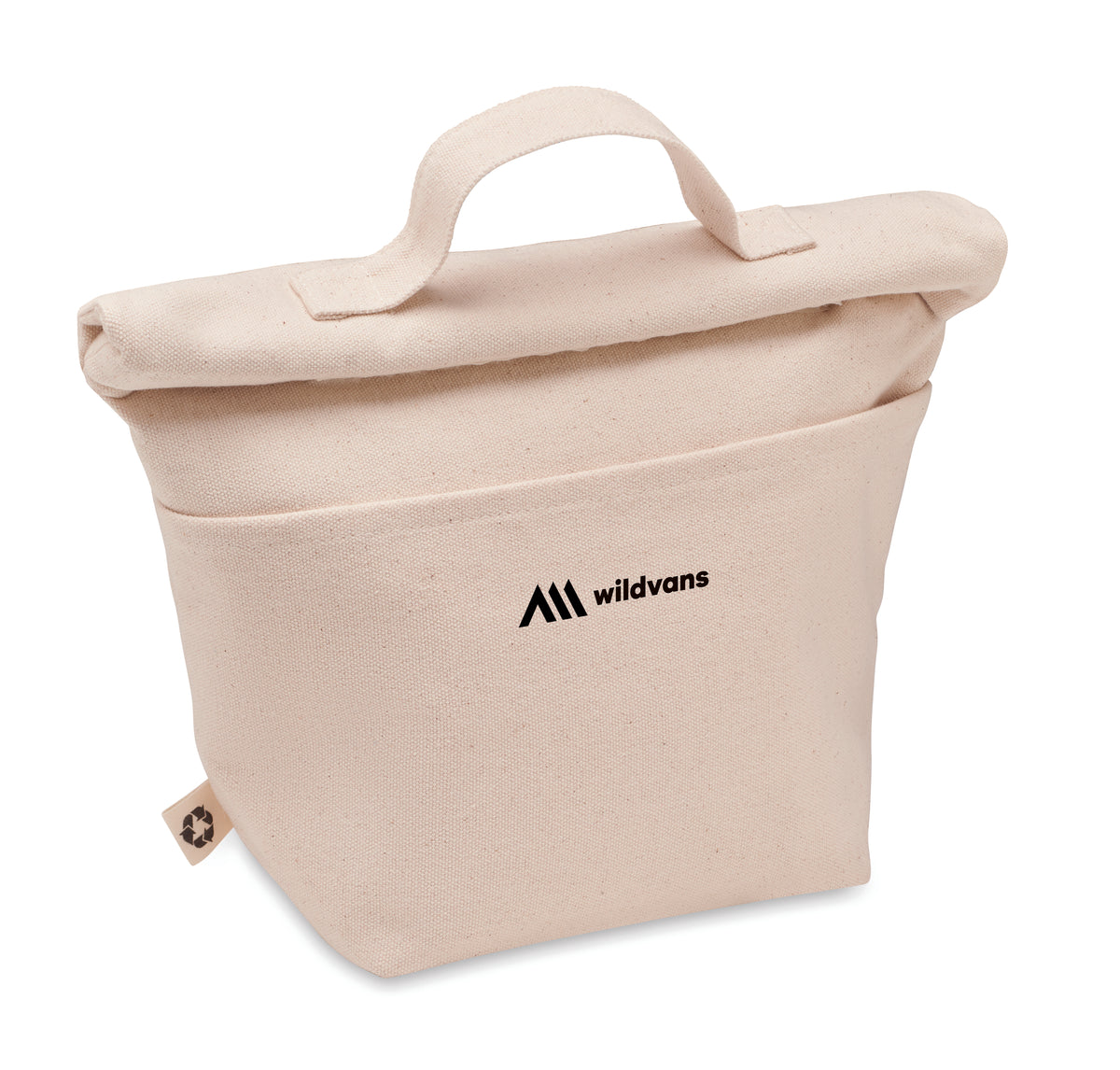 RECOBA – Recycled cotton cooler bag – item picture printed