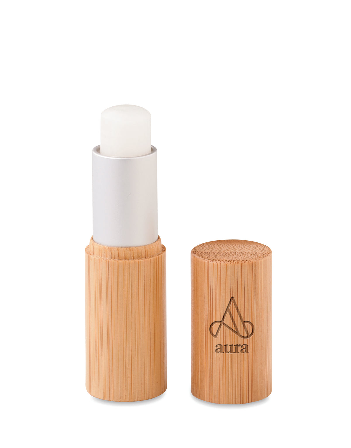 GLOSS LUX – Lip balm in bamboo tube box – item picture printed