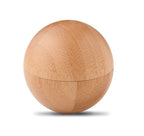 SOFT LUX – Lip balm in round bamboo case – item picture side