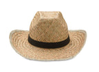 TEXAS – Natural straw cowboy hat – item picture side