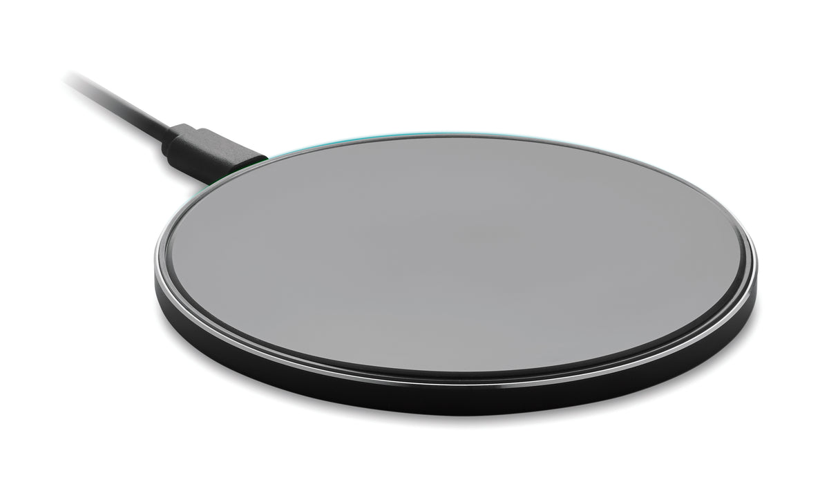 RESS – Glass wireless 10W charger – Black