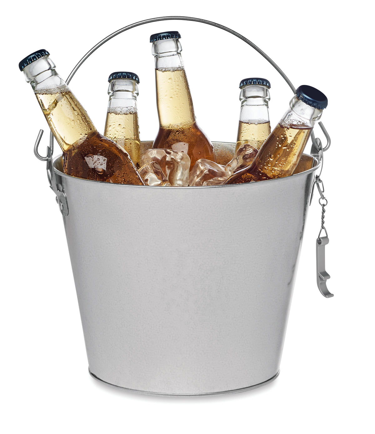 BUCKY – Metal beer bucket 4L – item picture side
