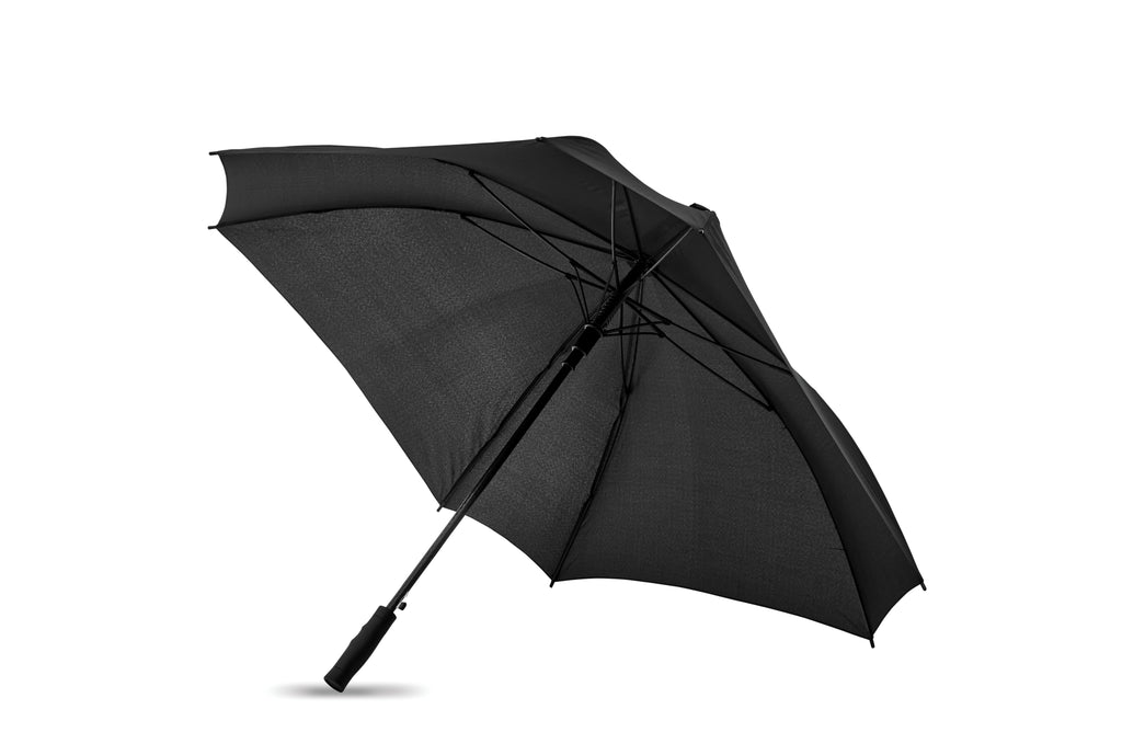 COLUMBUS – Windproof square umbrella – Black