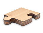 LEPY – Set of 4 puzzle coasters – item picture back