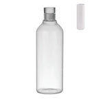 LARGE LOU – Borosilicate bottle 1L – Transparent