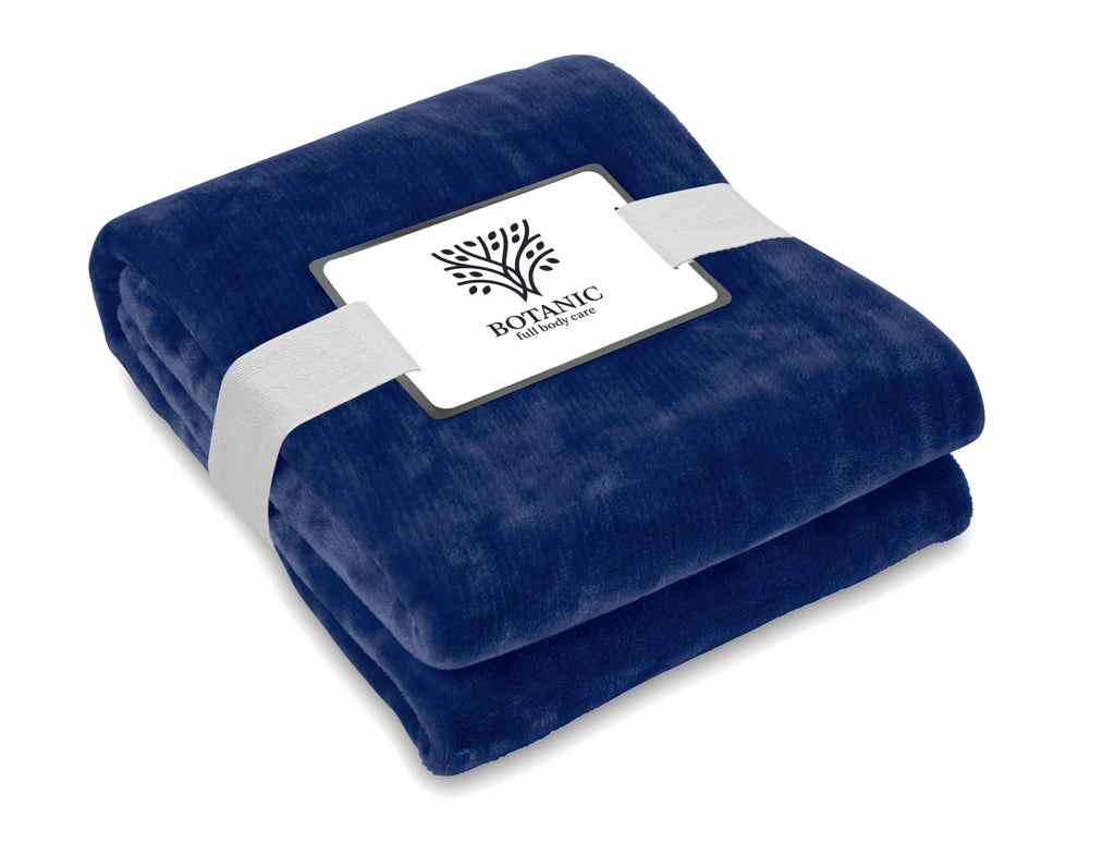 LOGAN – RPET fleece blanket 280 gr/m² – item picture printed