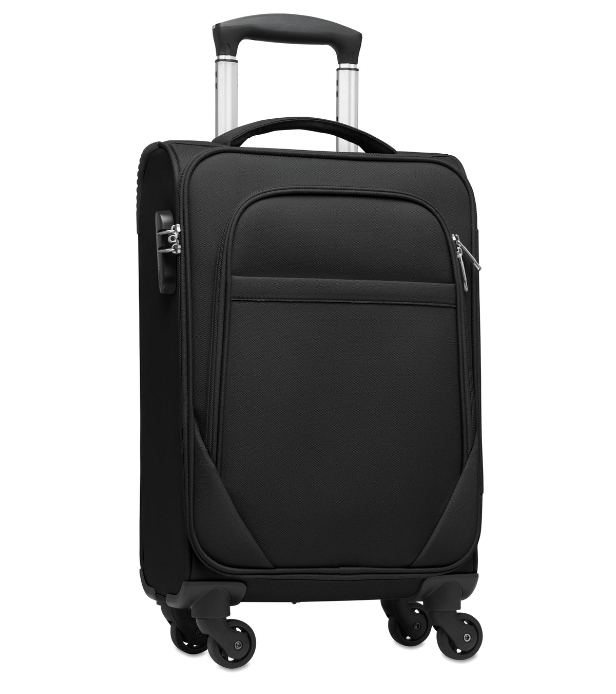 VOYAGE – 600D RPET Soft trolley – Black