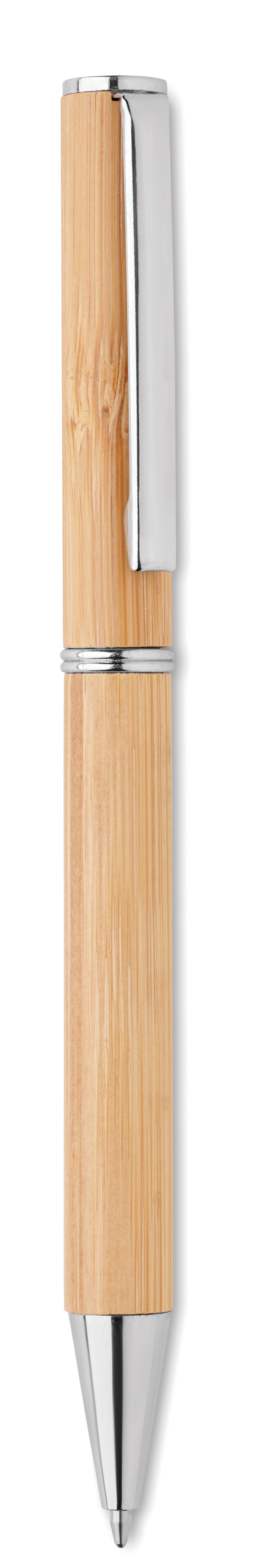 NAIRA – Bamboo twist type ball pen – Wood