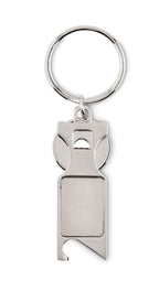 TOKEU – Euro Token key ring – item picture side