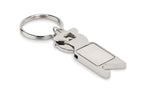 TOKEU – Euro Token key ring – Matt Silver