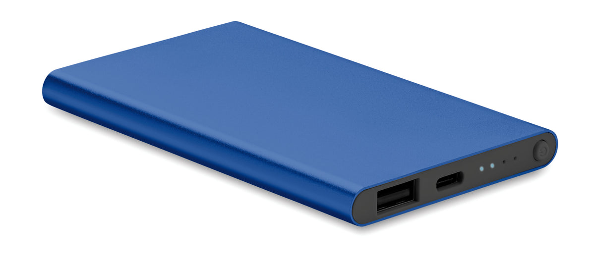 POWERFLAT C – Powerbank 4000mAh 10W – Royal Blue