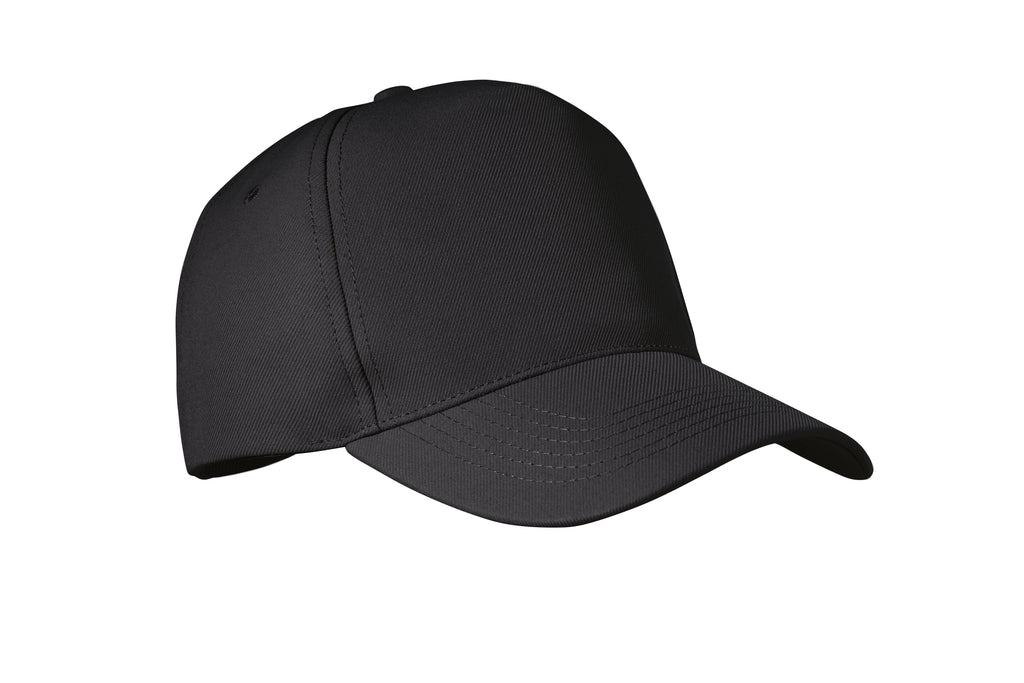 SENGA – 5 Panel rpet cap 210 gr/m² – Black