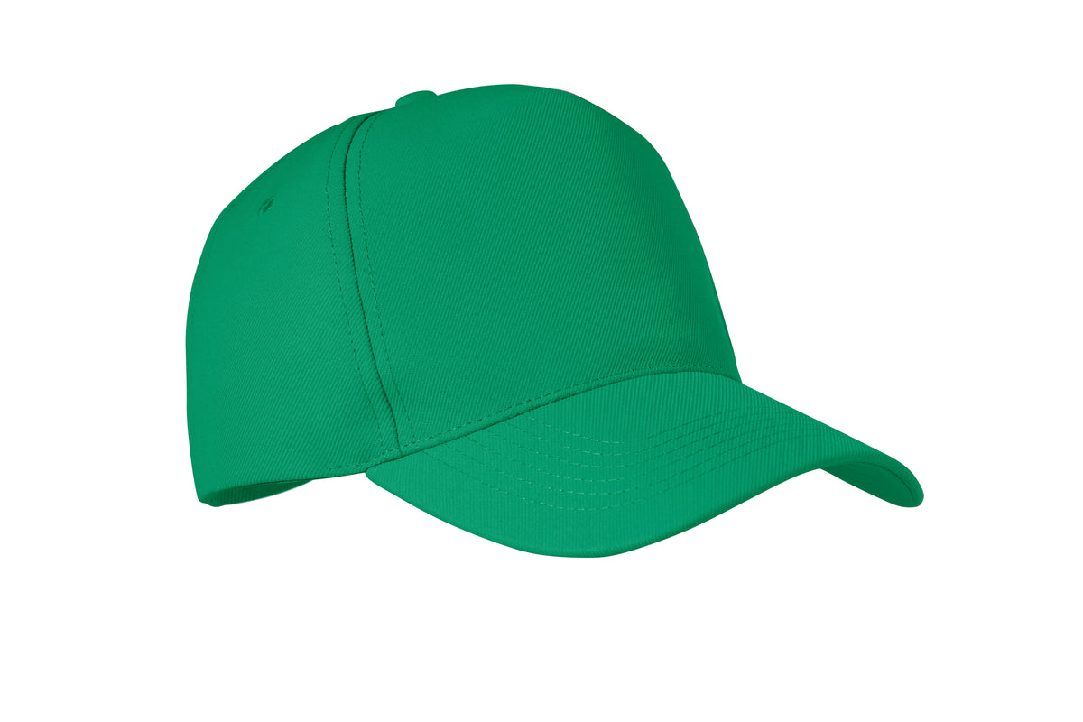 SENGA – 5 Panel rpet cap 210 gr/m² – Green