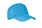 SENGA – 5 Panel rpet cap 210 gr/m² – Turquoise