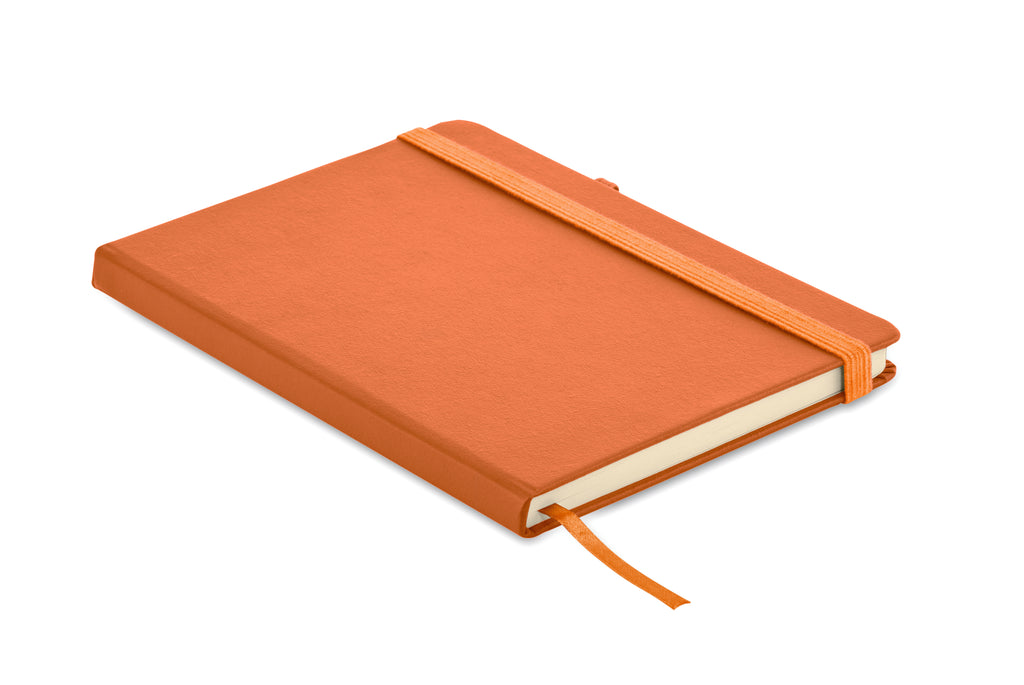 ARPU – Recycled leather A5 notebook – Orange