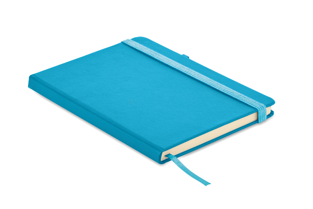 ARPU – Recycled leather A5 notebook – Turquoise
