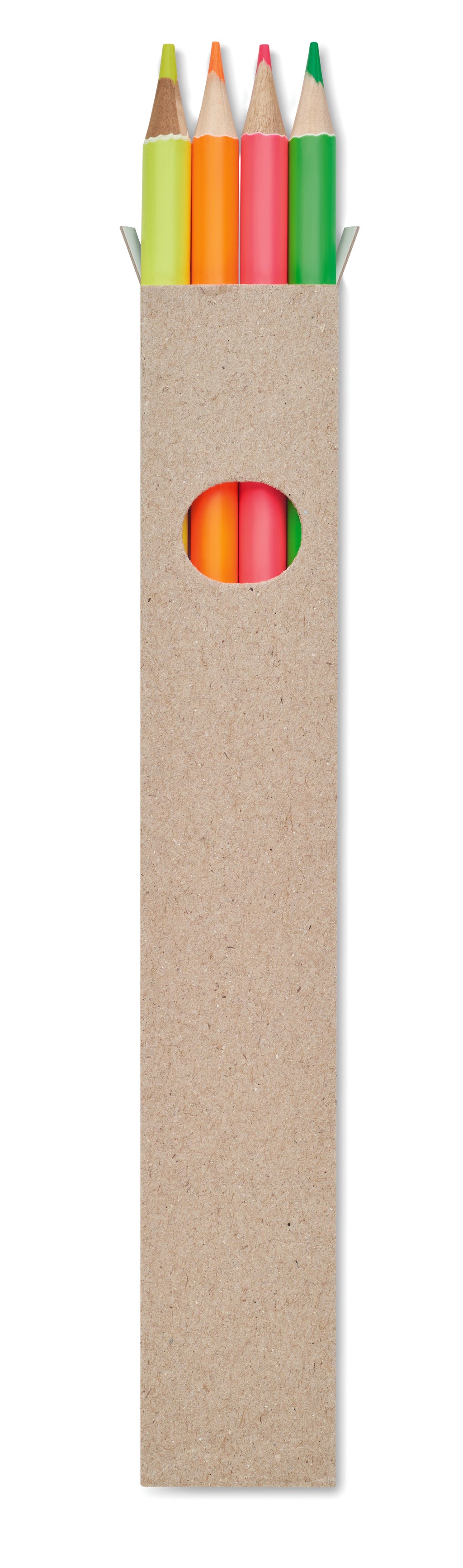 BOWY – 4 highlighter pencils in box – Multicolour
