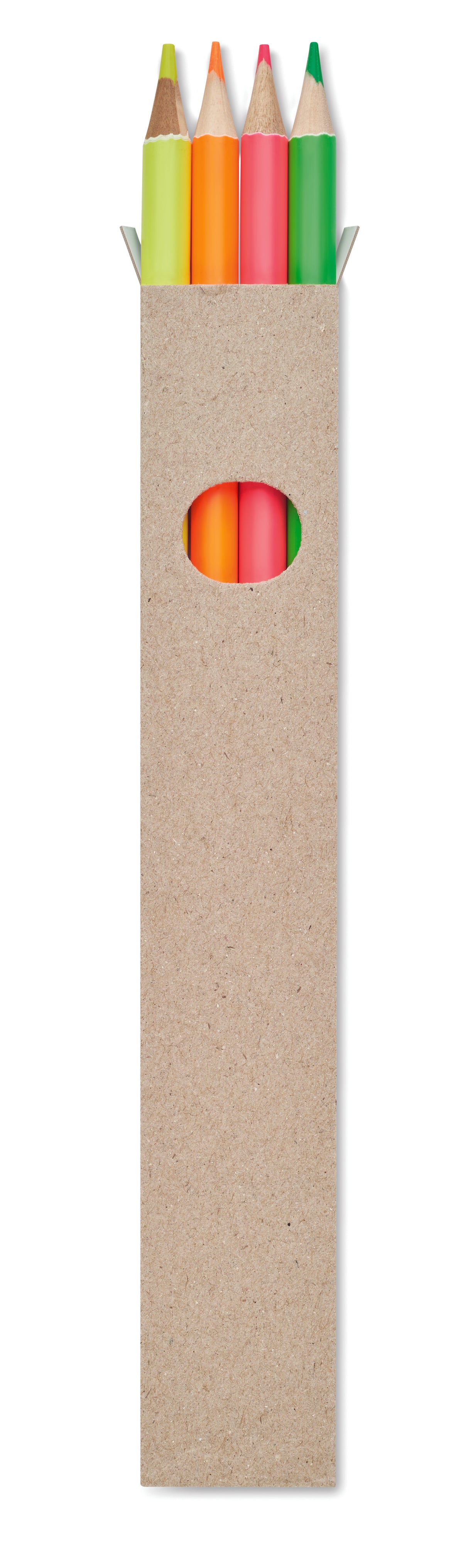 BOWY – 4 highlighter pencils in box – Multicolour