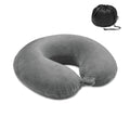 DREAMS – Travel Pillow in 210D RPET – Grey