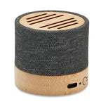 BOOL – Bamboo RPET wireless speaker – item picture open
