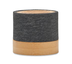 BOOL – Bamboo RPET wireless speaker – item picture side