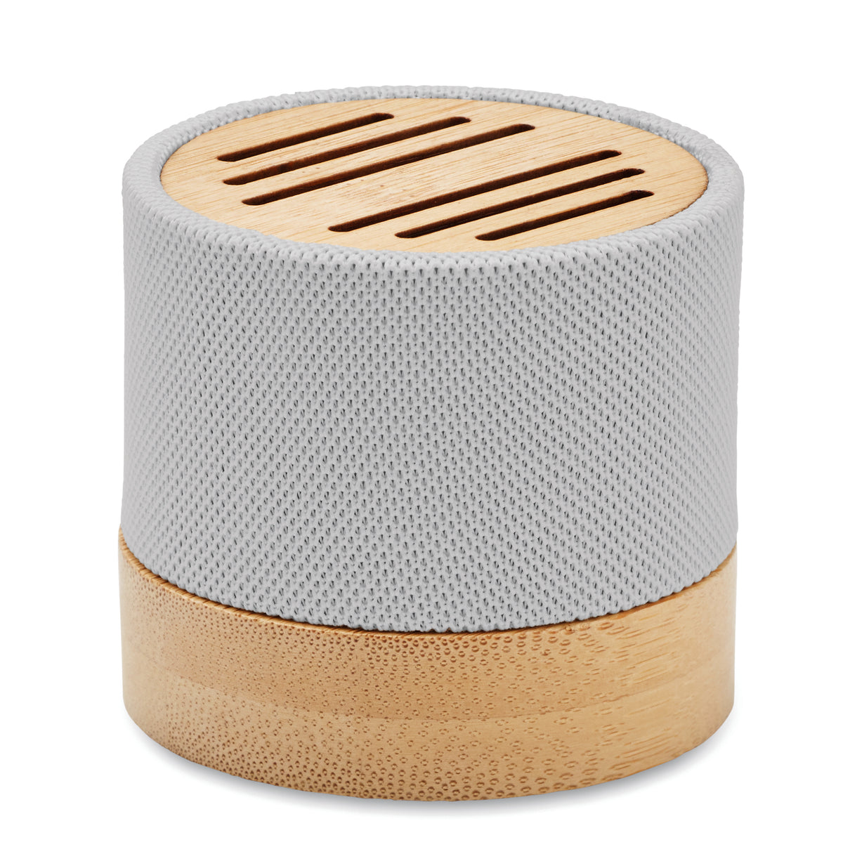BOOL – Bamboo RPET wireless speaker – White