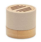 BOOL – Bamboo RPET wireless speaker – Beige