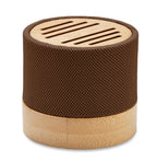 BOOL – Bamboo RPET wireless speaker – Chocolate