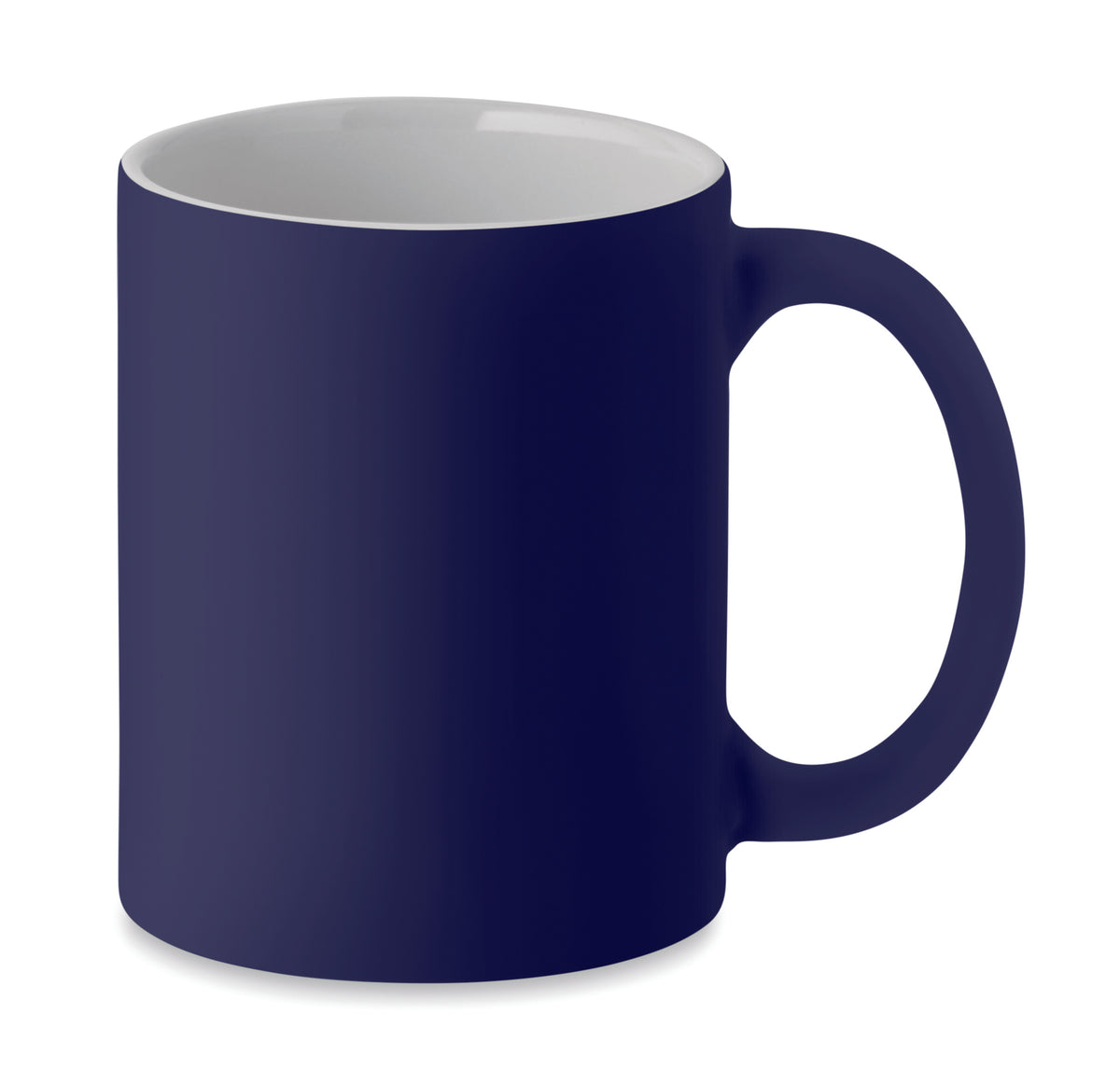 DUBLIN COLOUR – Matt coloured mug 300 ml – French Navy