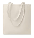 TURA – Organic cotton shopping bag EU – Beige