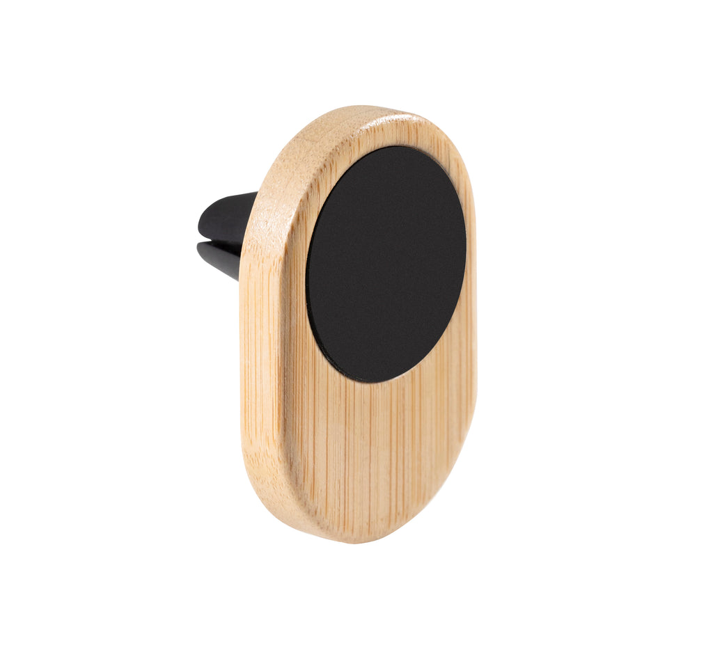 ELLAGAN – Magnetic air vent phone holder – Wood
