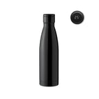 BELO LUX – Thermometer bottle 500ml – Black