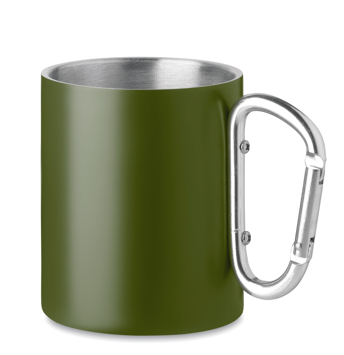 TRUMBA – Double wall metal mug 300 ml – Dark Green