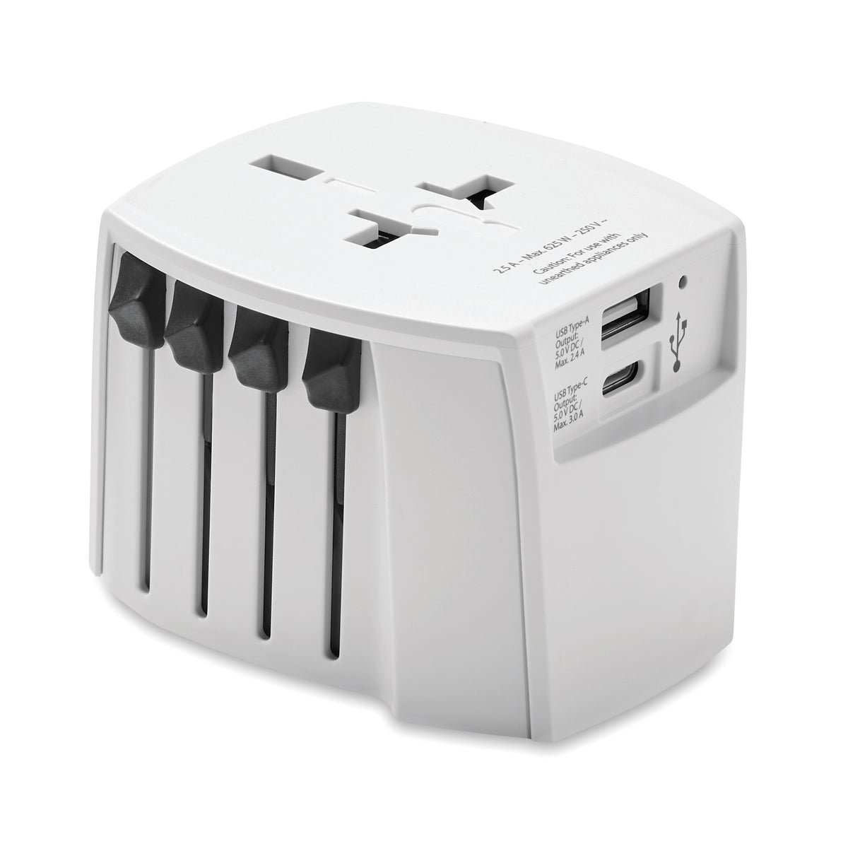 MUV USB A/C – Skross MUV USB A/C adapter – White