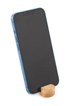 POY – Mini bamboo phone stand – item picture side