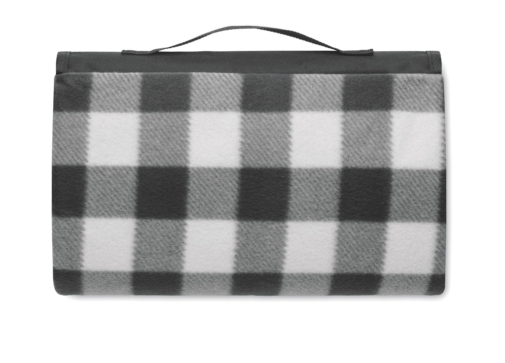 CALY – RPET fleece picnic blanket – item picture side