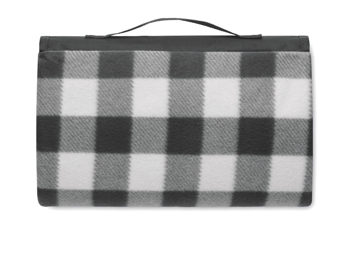 CALY – RPET fleece picnic blanket – item picture side