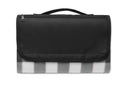CALY – RPET fleece picnic blanket – Black