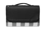 CALY – RPET fleece picnic blanket – Black