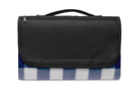 CALY – RPET fleece picnic blanket – Blue