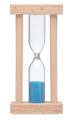 CI – Wooden sand timer 3 minutes – item picture open