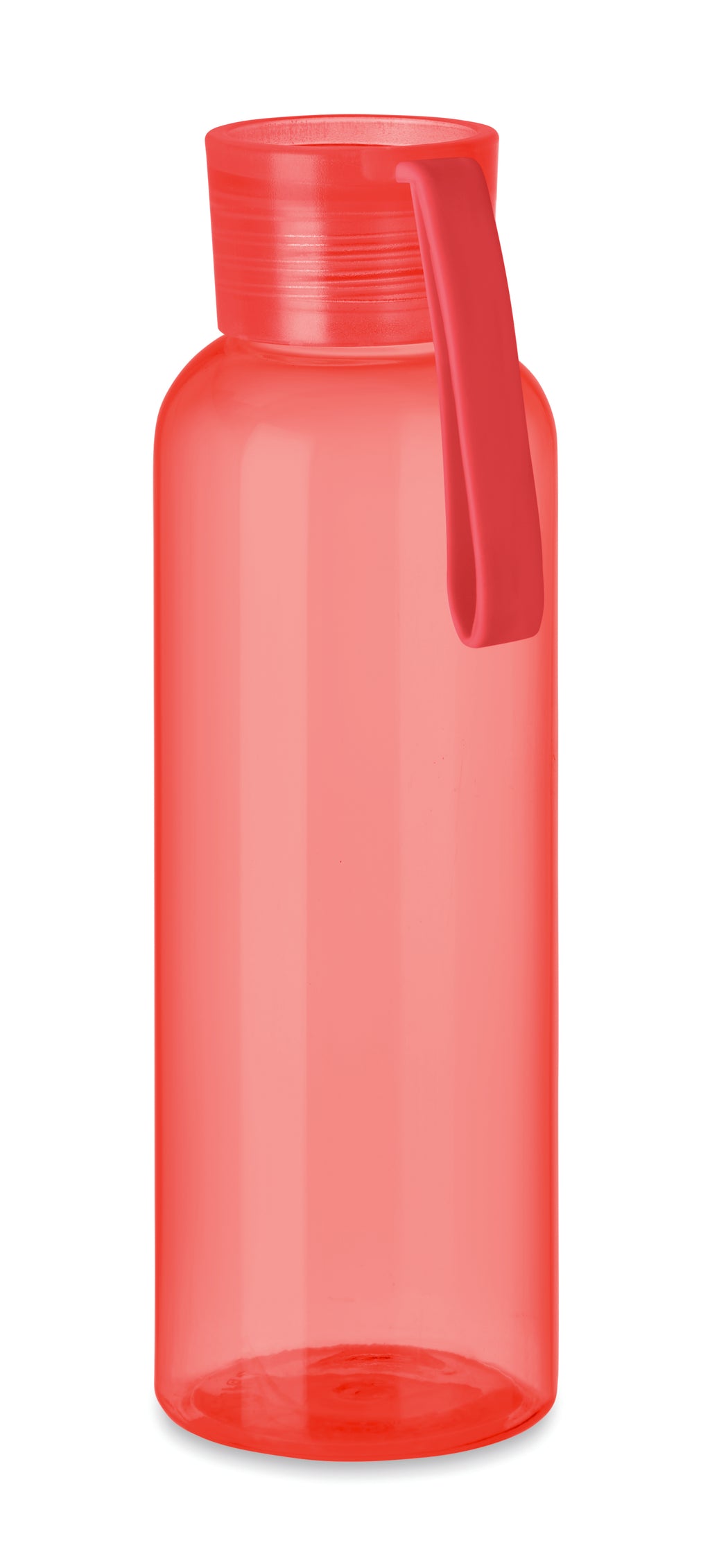 INDI – Tritan bottle and hanger 500ml – Transparent Red