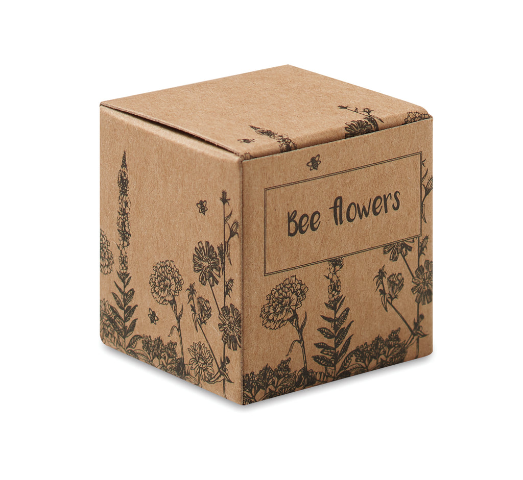 BOMBI II – Seed ball with bee flowers – item picture box