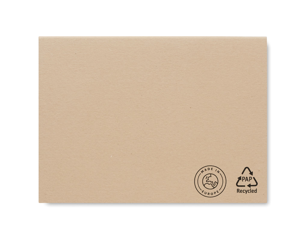 MAUI – Recycled paper memo set – item picture back